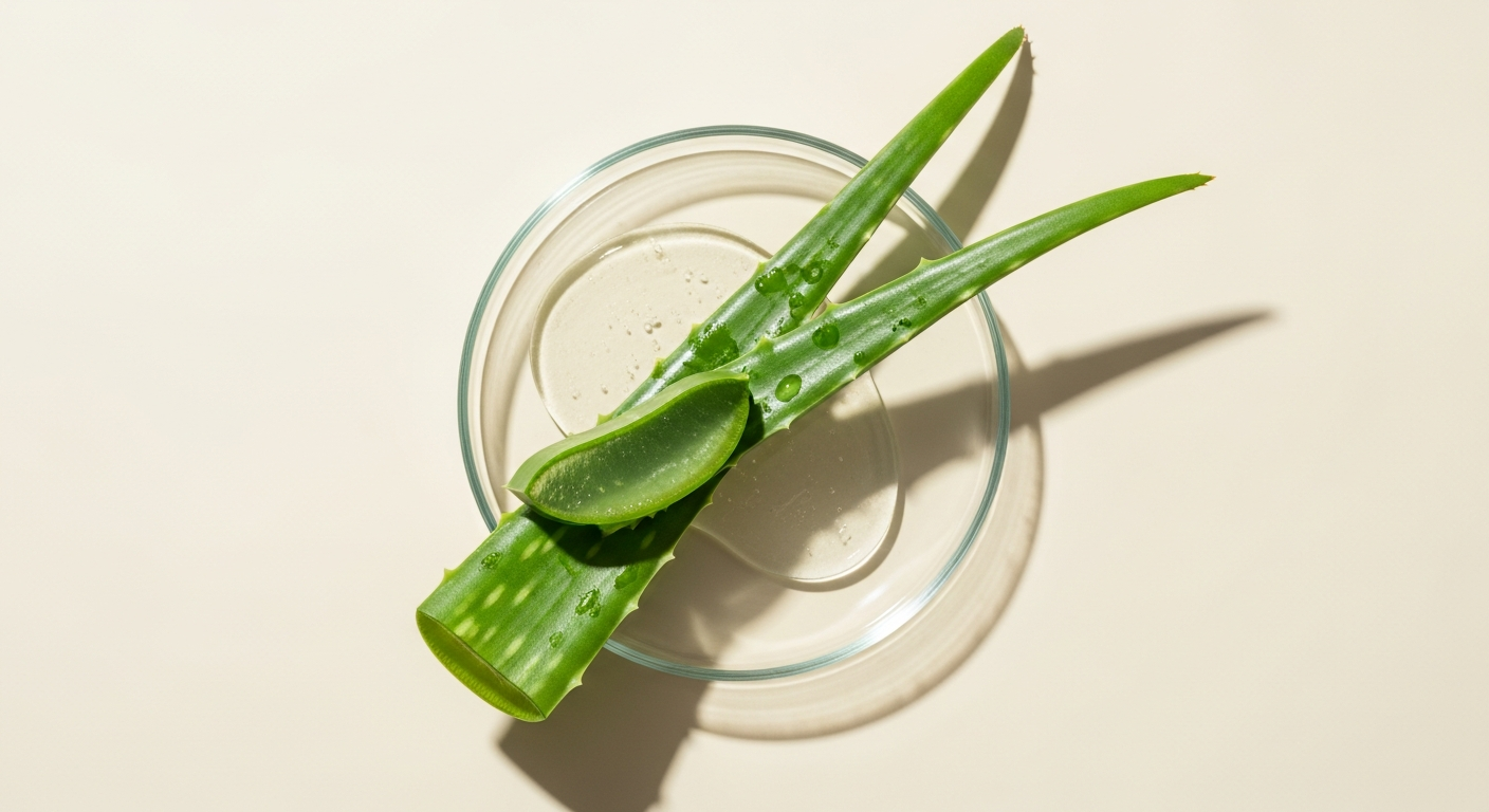 Aloe Barbadensis leaf juice powder, a natural soothing ingredient for skincare