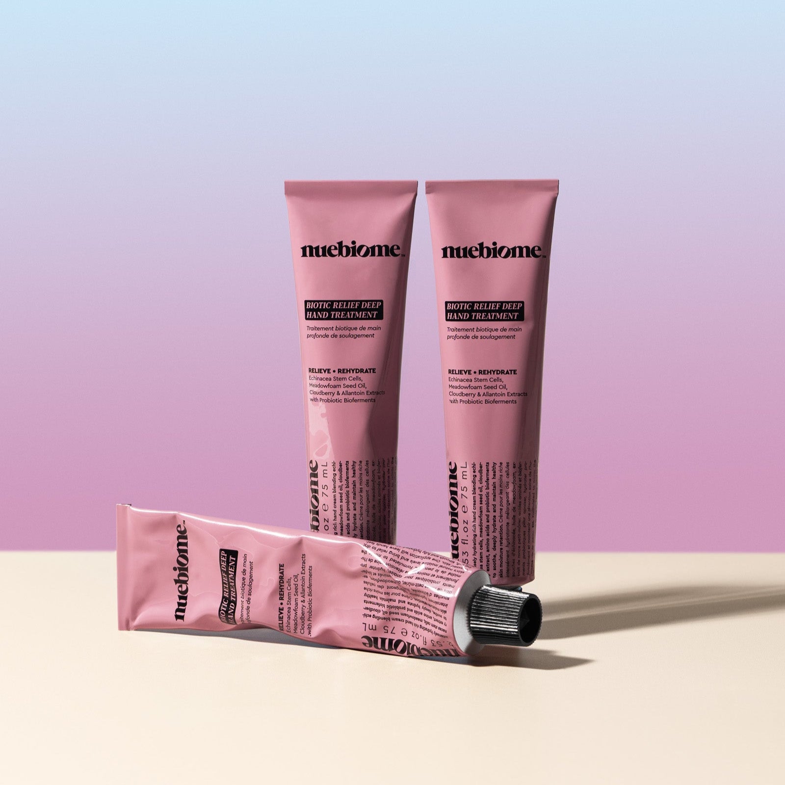 hand cream for dry hands and microbiome support